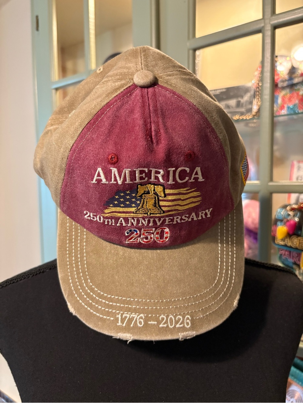 America 250th Anniversary Two-Tone Baseball Cap